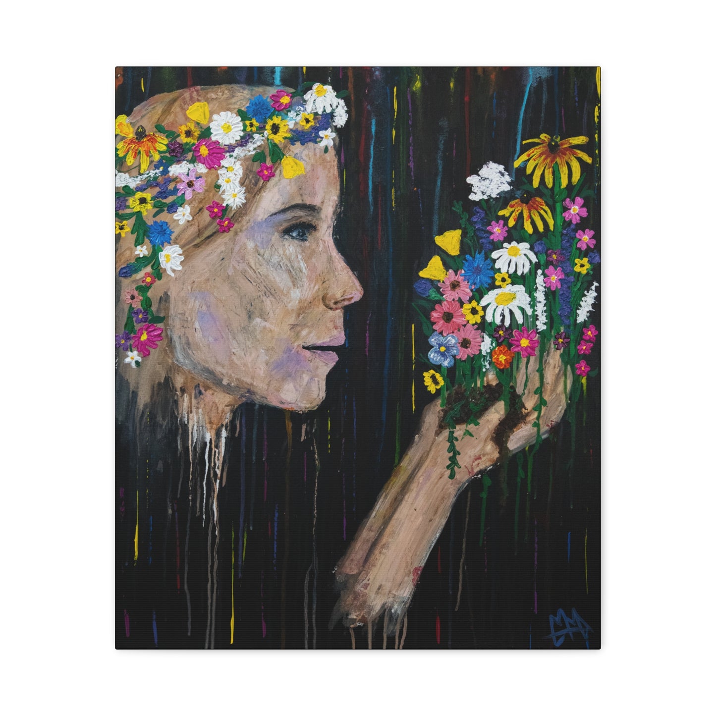 You Threw Dirt on Me and Flowers Grew I Canvas