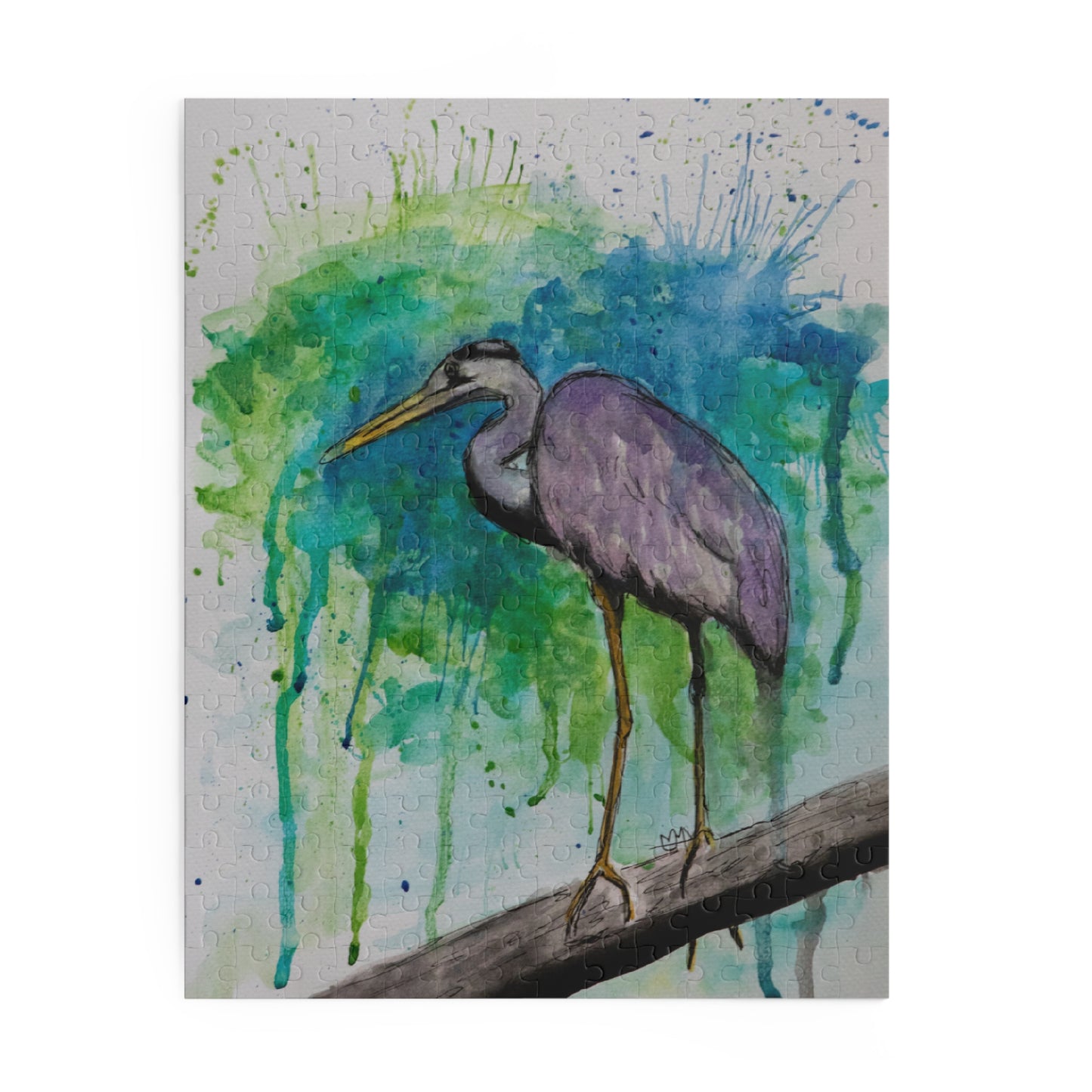 Bird Watercolor Artwork puzzles with beautiful art inspired by storytelling and nature. Beautiful puzzles and nature puzzles from my photos of my artwork. Creative puzzles with artistic puzzle photos. Painting Puzzles from my photos of nature puzzles.