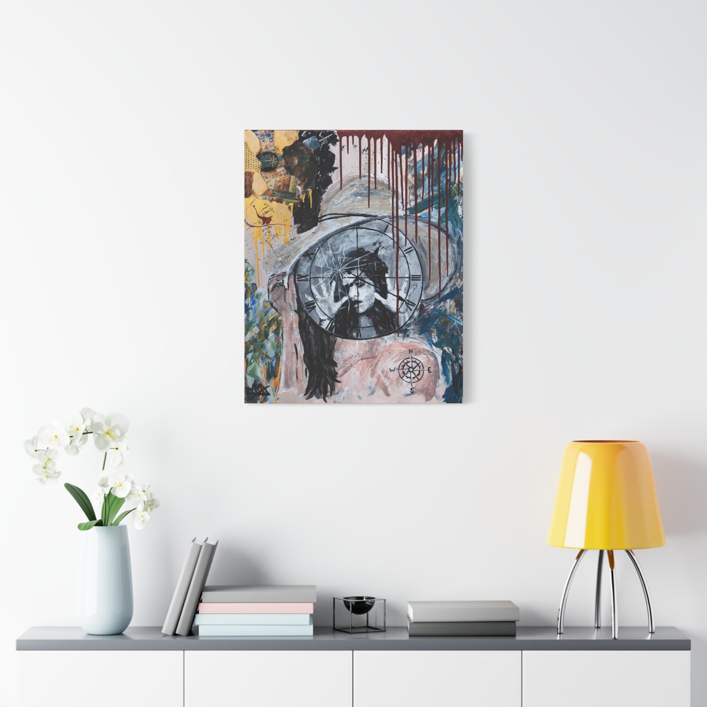 A beautifully crafted art photo print, ideal for nature and art lovers.  Painting turned into a photo print to hang on your own wall in your office space, home or anywhere you would like. Canvas and Poster Prints of meaningful Art.