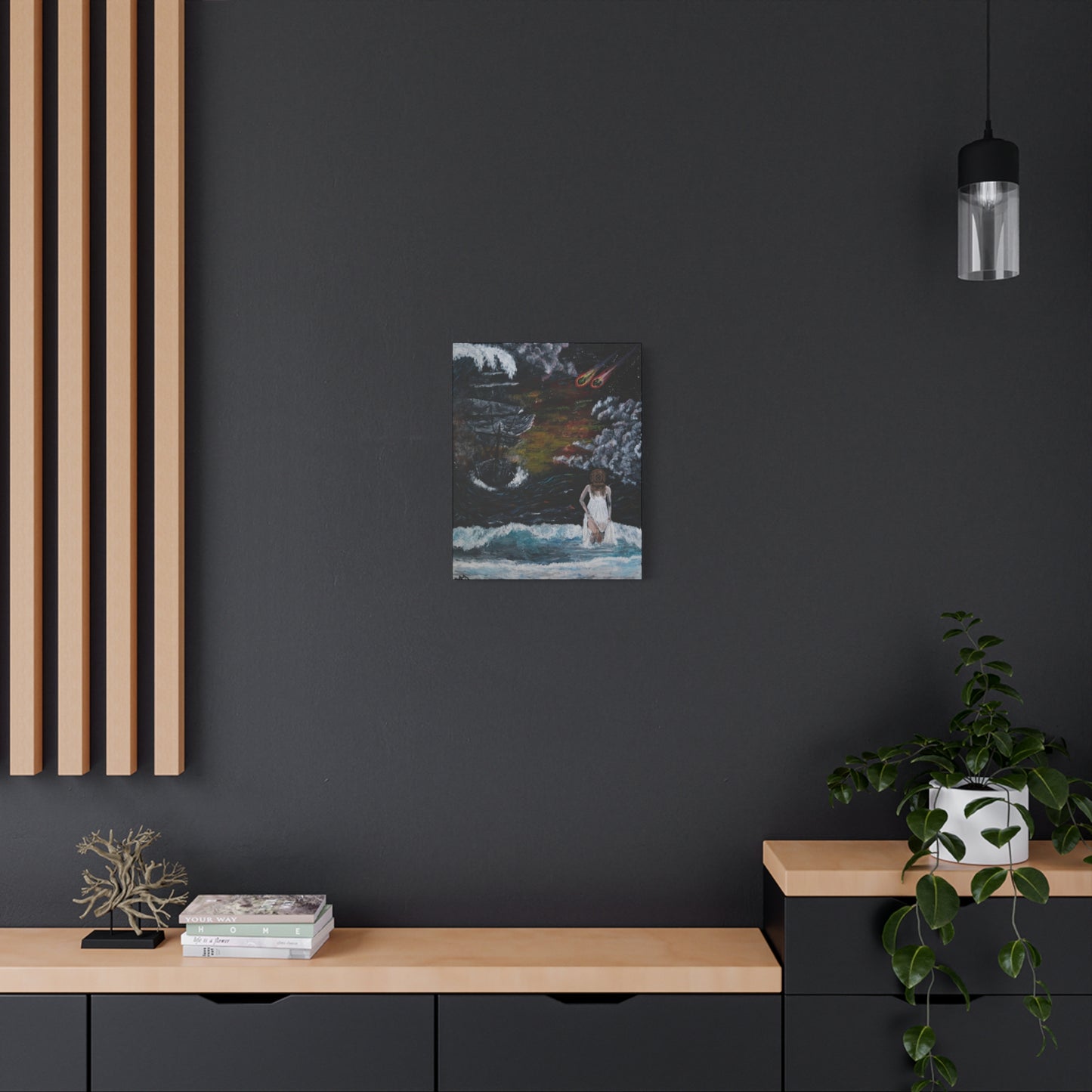 A beautifully crafted art photo print, ideal for nature and art lovers.  Painting turned into a photo print to hang on your own wall in your office space, home or anywhere you would like. Canvas and Poster Prints of meaningful Art.