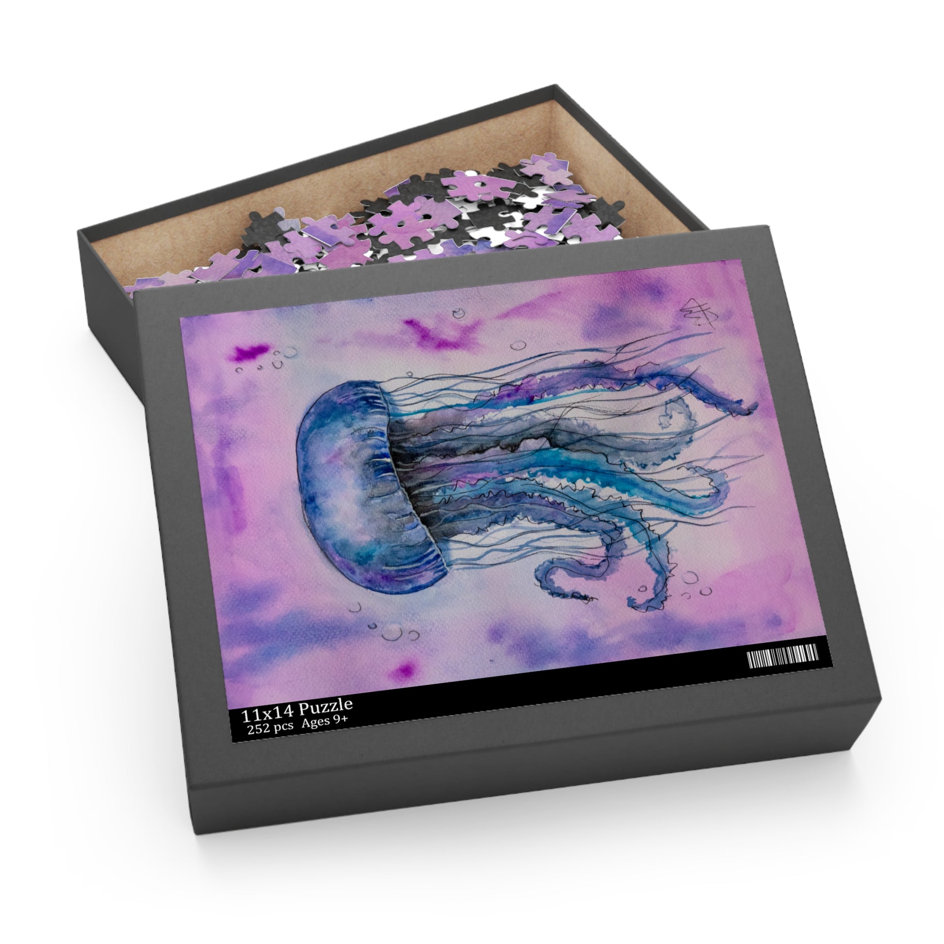 Jelly fish Artwork puzzles with beautiful art inspired by storytelling and nature. Beautiful puzzles and nature puzzles from my photos of my artwork. Creative puzzles with artistic puzzle photos. Painting Puzzles from my photos of nature puzzles.