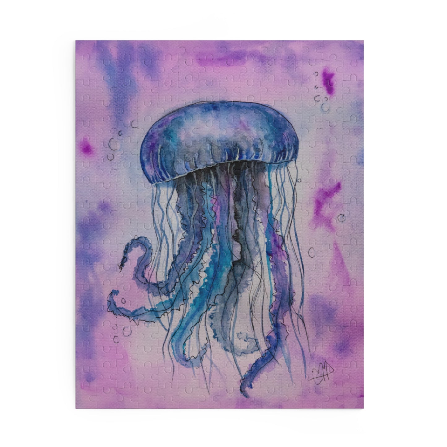 Jelly fish Artwork puzzles with beautiful art inspired by storytelling and nature. Beautiful puzzles and nature puzzles from my photos of my artwork. Creative puzzles with artistic puzzle photos. Painting Puzzles from my photos of nature puzzles.