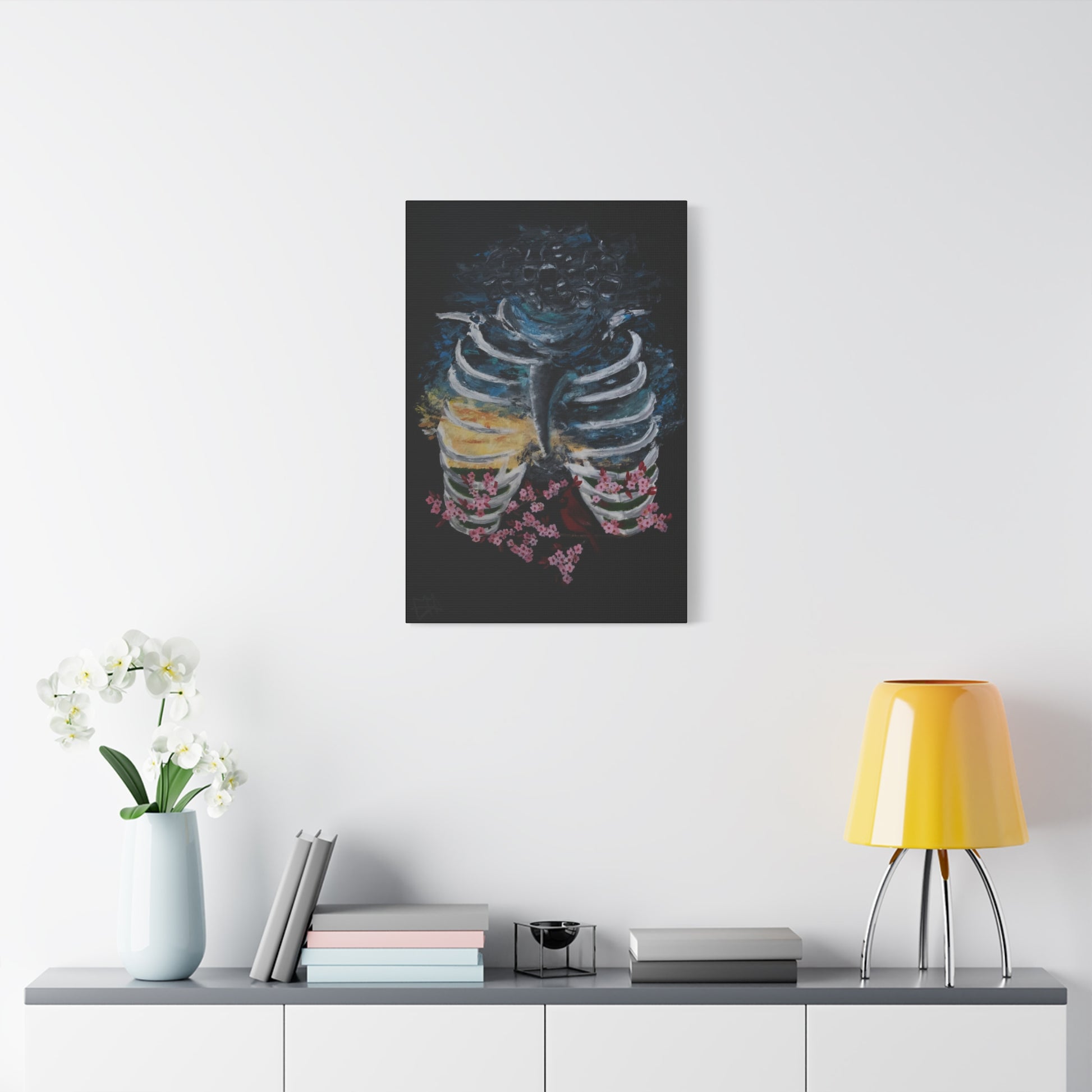 A beautifully crafted art photo print, ideal for nature and art lovers.  Painting turned into a photo print to hang on your own wall in your office space, home or anywhere you would like. Canvas and Poster Prints of meaningful Art.