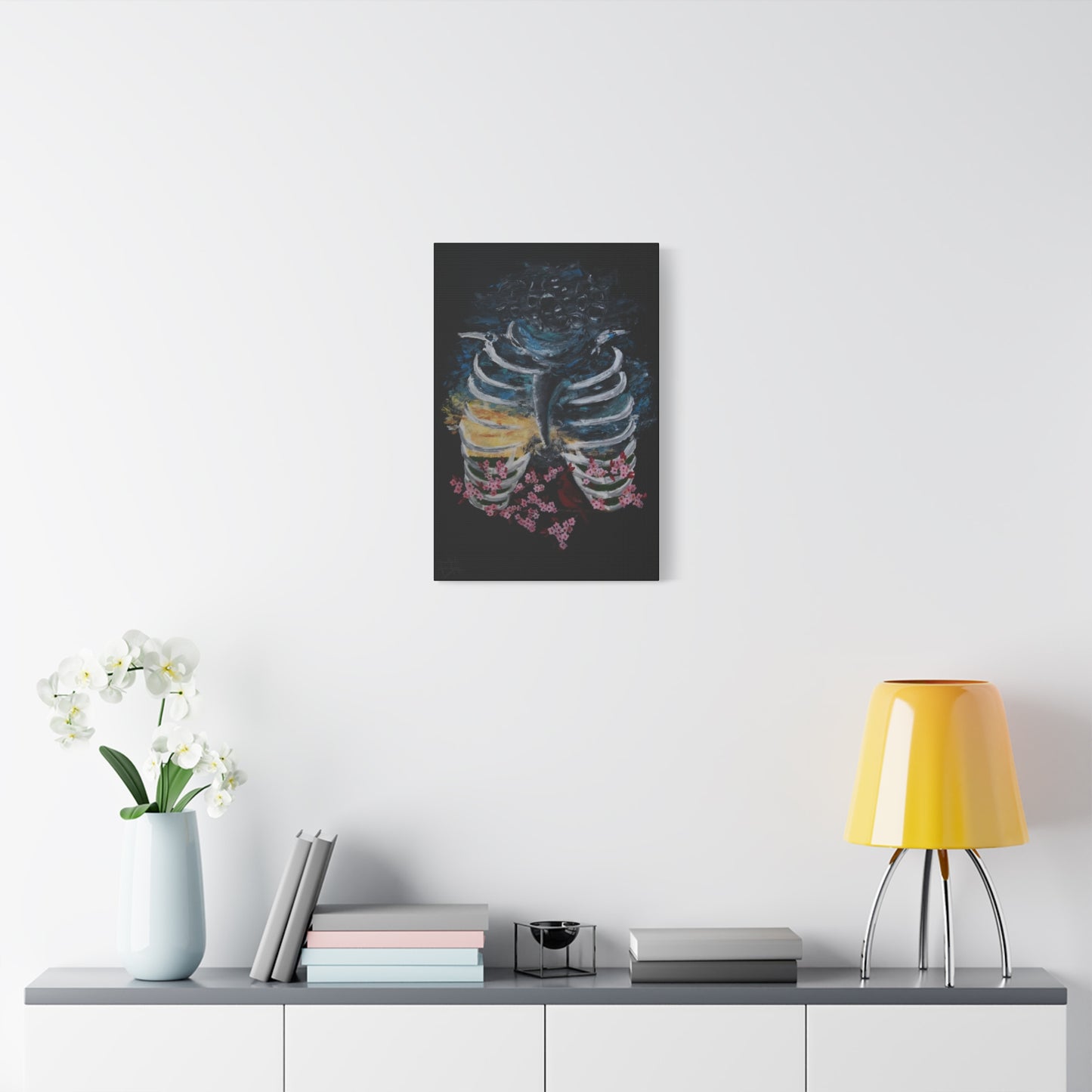 A beautifully crafted art photo print, ideal for nature and art lovers.  Painting turned into a photo print to hang on your own wall in your office space, home or anywhere you would like. Canvas and Poster Prints of meaningful Art.